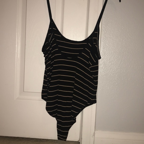 Forever 21 striped bodysuit. - Picture 2 of 2